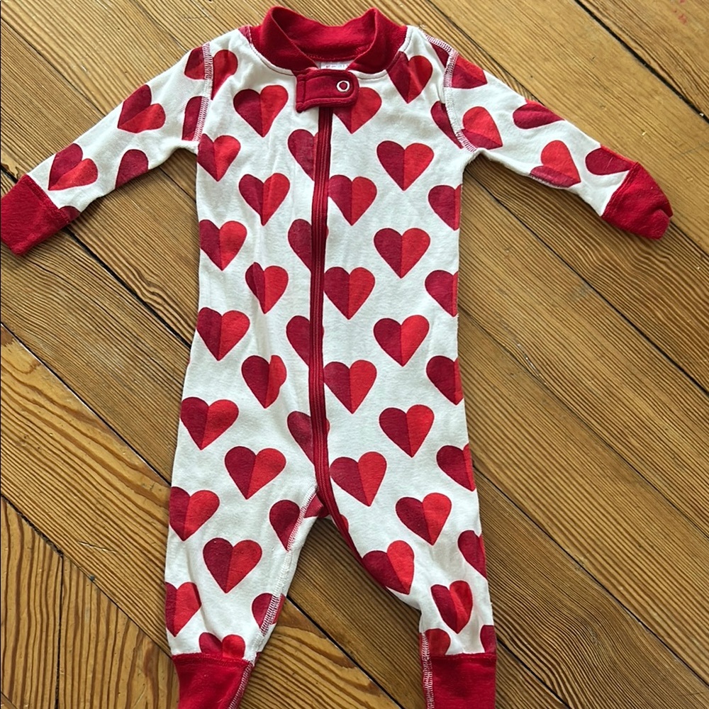 Heart Patterned Hanna Andersson Kids Sleeper